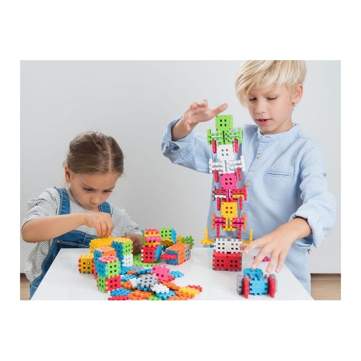 Marioinex Mini Waffle Building Blocks Set 1 140 pieces