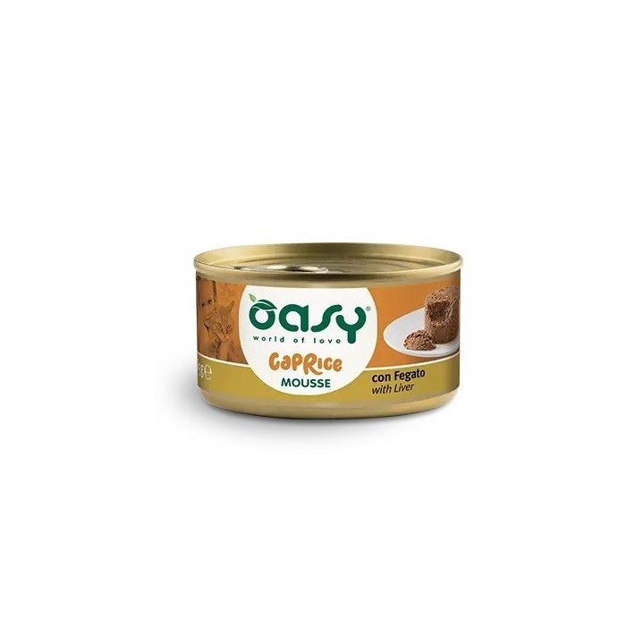 OASY Caprice Mousse Liver - wet cat food - 85g