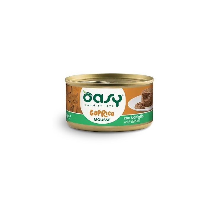 OASY Caprice Mousse Rabbit - wet cat food - 85g