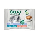 OASY Chunks in gravy Multipack Fish selection - wet cat food - 4x85g