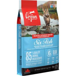 ORIJEN Six Fish Cat - dry cat food - 5 4kg