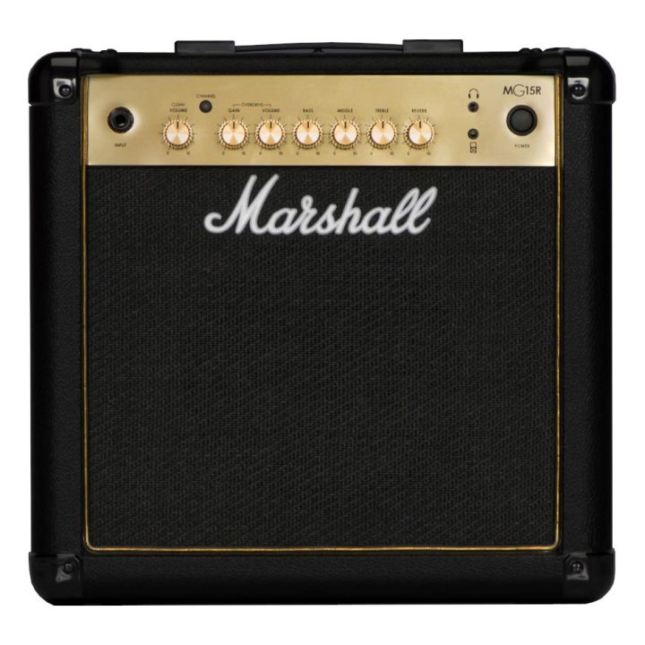 Marshall MG15GR Gold - 15 W guitar amplifier with reverb