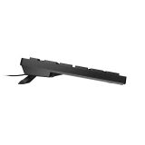 Natec Herring US Multimedia Slim Keyboard Black
