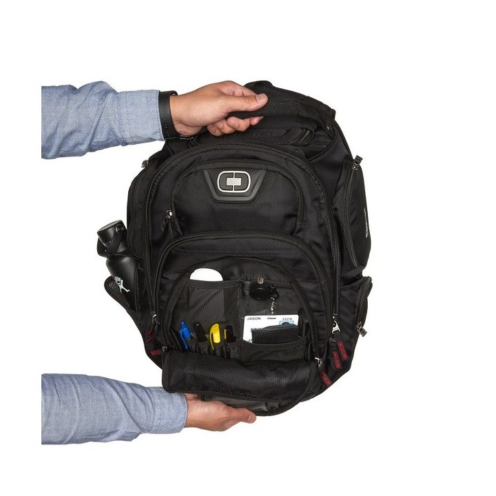 OGIO BACKPACK GAMBIT BLACK P/N: 111072_03