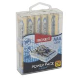 MAXELL battery Alkaline LR03 VALUE BOX 24 pcs.
