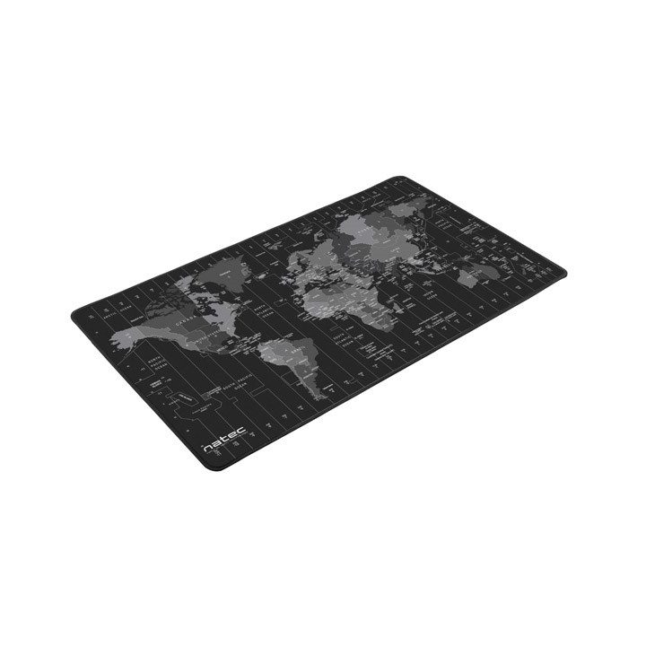 Natec mouse pad time zone maps maxi npo-1119