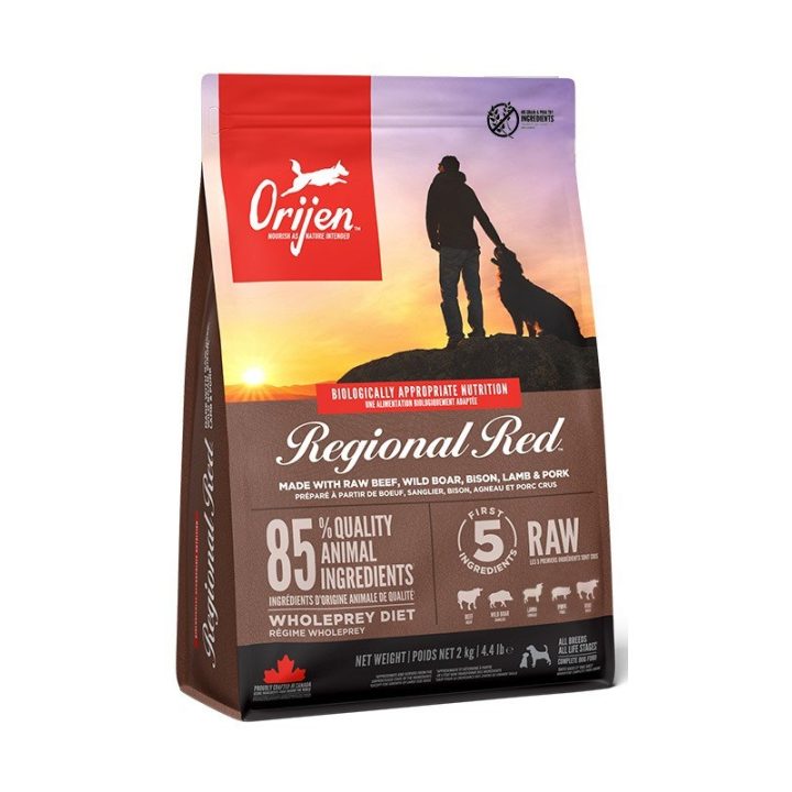 Orijen Regional Red 2 kg Adult Beef Lamb Pork