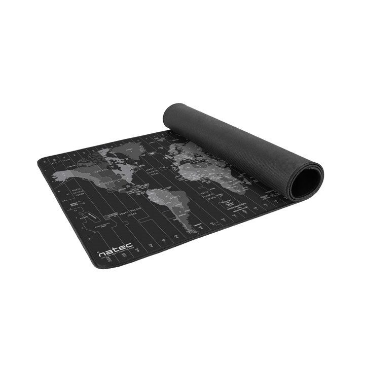 Natec mouse pad time zone maps maxi npo-1119