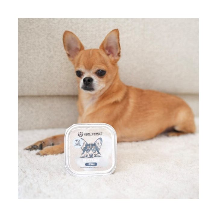 PAKA ZWIERZAKA Game and salmon - wet dog food - 150g