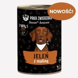 PAKA ZWIERZAKA Seventh Heaven Venison with raspberries Mono - wet dog food - 400g