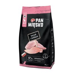 PAN MIĘSKO Chicken with rabbit XS - dry cat food - 1 6kg