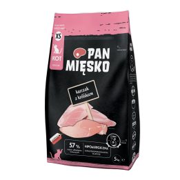 PAN MIĘSKO Kitten Chicken with rabbit XS - dry cat food - 5kg