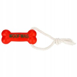 PAKA ZWIERZAKA Rope with bone Woofmas – dog toy – 13 cm
