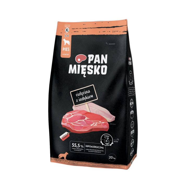 Mr. Meat Veal with Turkey XL - dry dog ??food - 20 kg