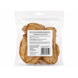 PETITTO Dried beef ear Mono - dog treat - 5 pcs