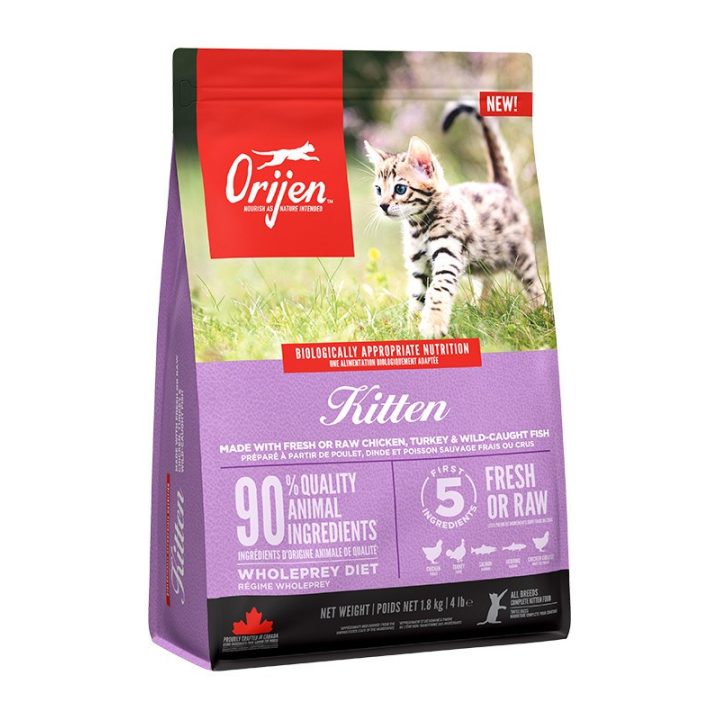 ORIJEN Kitten - Dry Cat Food - 1 8 kg