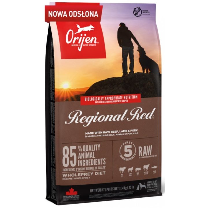 ORIJEN Regional Red - dry dog food - 11 4kg