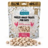 PETITTO Freeze-dried chicken treats Mono - cat treats - 70g