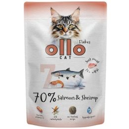 OLLO Cat No. 7 Salmon and shrimp - wet cat food - 85g