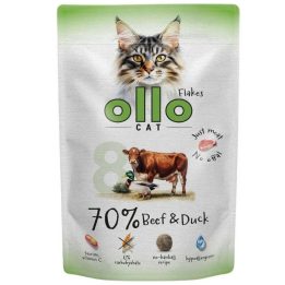 OLLO Cat No. 8 Beef and duck - wet cat food - 85g