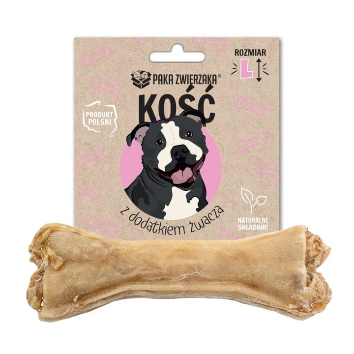 PAKA ZWIERZAKA Bone with tripe additive L 13 5 cm - dog treat - 70g