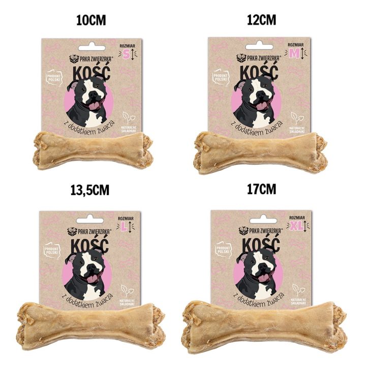 PAKA ZWIERZAKA Bone with tripe additive L 13 5 cm - dog treat - 70g