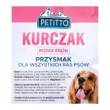PETITTO Soft chicken rings - dog treat - 500 g