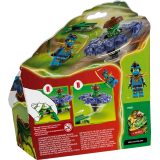 LEGO NINJAGO 71849 Nya contro Spinner Mostro Elementale