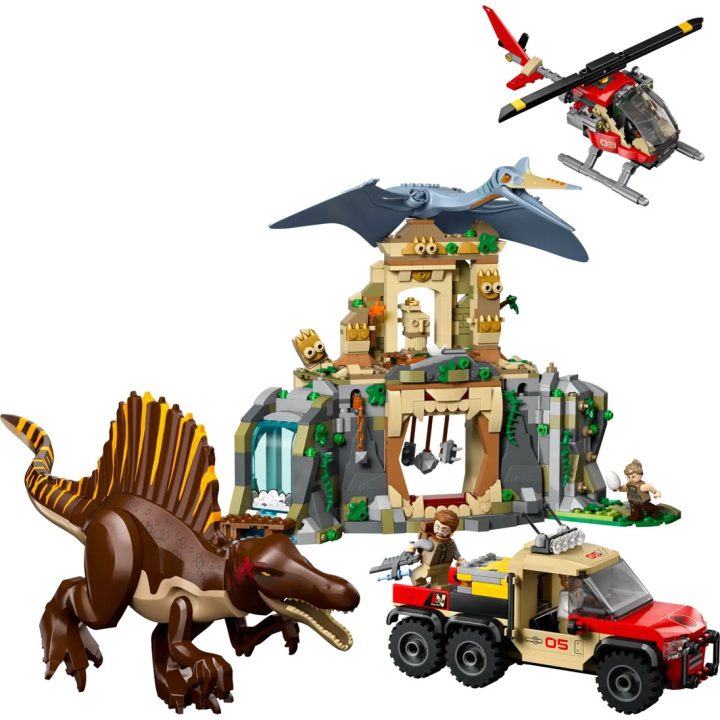 LEGO JURASSIC WORLD 76976 Missione Aerea Spinosauro & Quetzalcoatl