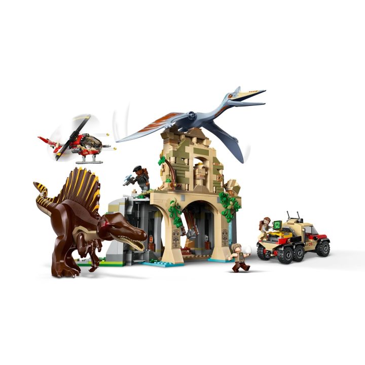 LEGO JURASSIC WORLD 76976 Missione Aerea Spinosauro & Quetzalcoatl