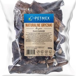 PETMEX Sheep lungs Mono – dog treat – 500g