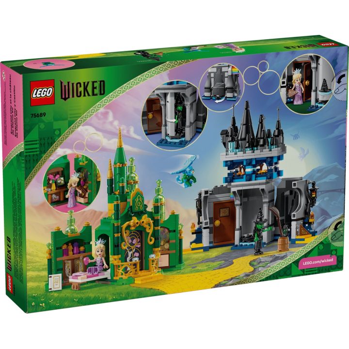 LEGO WICKED 75689 Emerald City e castello di Kiamo Ko