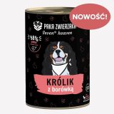 PAKA ZWIERZAKA Seventh Heaven Rabbit with blueberries Mono - wet dog food - 400g