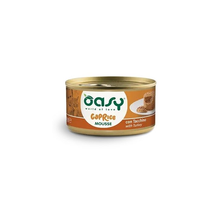 OASY Caprice Mousse Turkey - wet cat food - 85g
