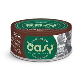 OASY More Love Chicken with turkey - wet cat food - 70g