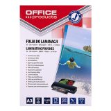 OFFICE PRODUCTS Laminating film A3 2x100 microns glossy 100 sheets transparent