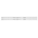 Metabo Hobelmesser HSS (2x) Jigsaw blade 2 pc(s)