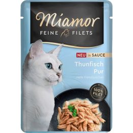 MIAMOR Fine Filets Tuna in sauce - wet cat food - 100g