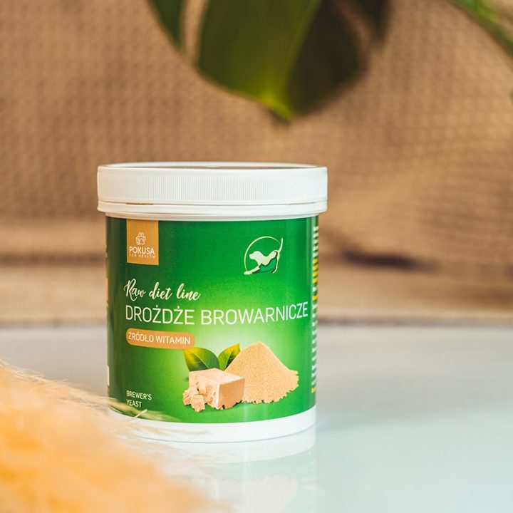 POKUSA RawDietLine Brewer's yeast - supplements for dogs and cats - 1000g