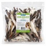PETITTO Rabbit ear with fur Mono - dog treat - 500g