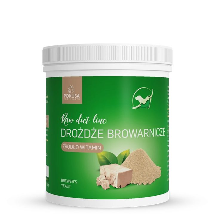 POKUSA RawDietLine Brewer's yeast - supplements for dogs and cats - 250g