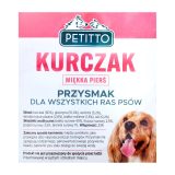 PETITTO Soft chicken breasts - dog treat - 500 g