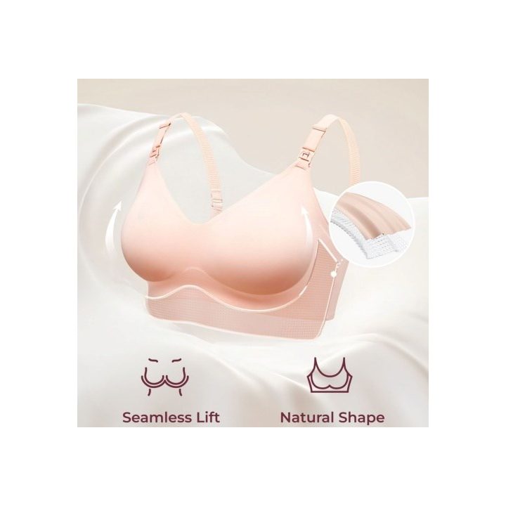 Momcozy YN21 Nursing bra size S Nude