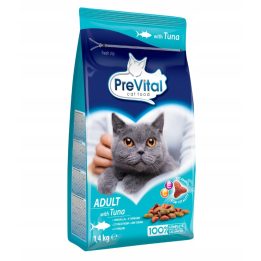 PREVITAL Adult Tuna - dry cat food - 1 4kg