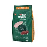 PAN MĘSKO with Herbs Turkey with duck M - dry dog food - 9kg