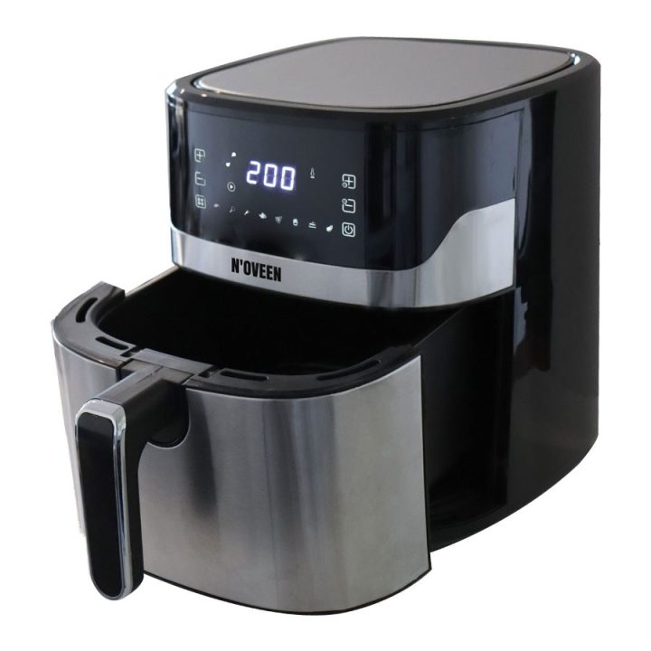 Hot air fryer NOVEEN AF550 6.5 l 1600 W Black Silver