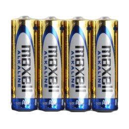 Maxell ALKALINE LR06 LR6 AA batterie alcaline confezione 4 1.5V blister