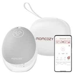 Momcozy M9 Tiralatte con controllo app - Set singolo grigio