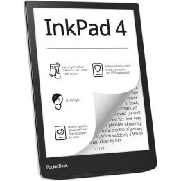 PocketBook InkPad 4 e-book reader Touchscreen 32 GB Wi-Fi Black Silver