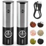 PROMIS Set of pepper and salt mills with stand MP36X2